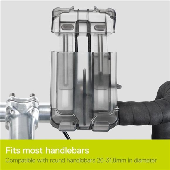 Premium Bike Phone Mount by Delta Cycle - Bicycle Smartphone Holder - Picture 5 of 7